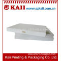 Customized White Gift Boxes With Lids For Shirt Packing
